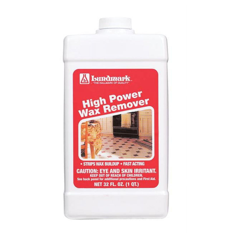 Lundmark Wax Remover 1 qt Liquid