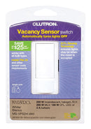 Lutron 2 amps Single Pole Sensor Alarm/Sensor Switch White 1 pk