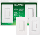 Lutron Maestro White 150 W 3-Way Dimmer Switch 1 pk