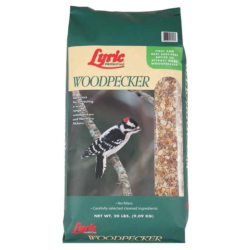 Lyric Woodpecker Fruits and Nuts Wild Bird Food 20 lb