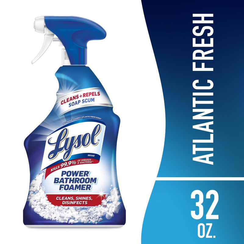 Lysol Island Breeze Scent Bathroom Tub and Tile Cleaner 32 oz Liquid Foam