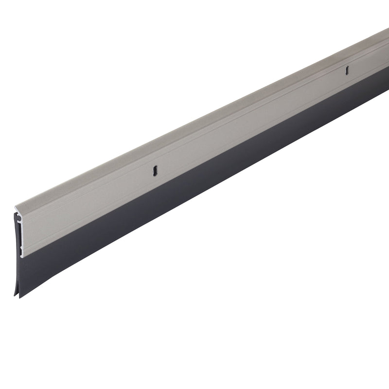 M-D Silver Aluminum/Vinyl Sweep For Doors 36 in. L X 1/4 in.