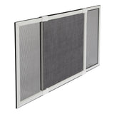 M-D White Aluminum Adjustable Screen 15 in. W X 37 in. L