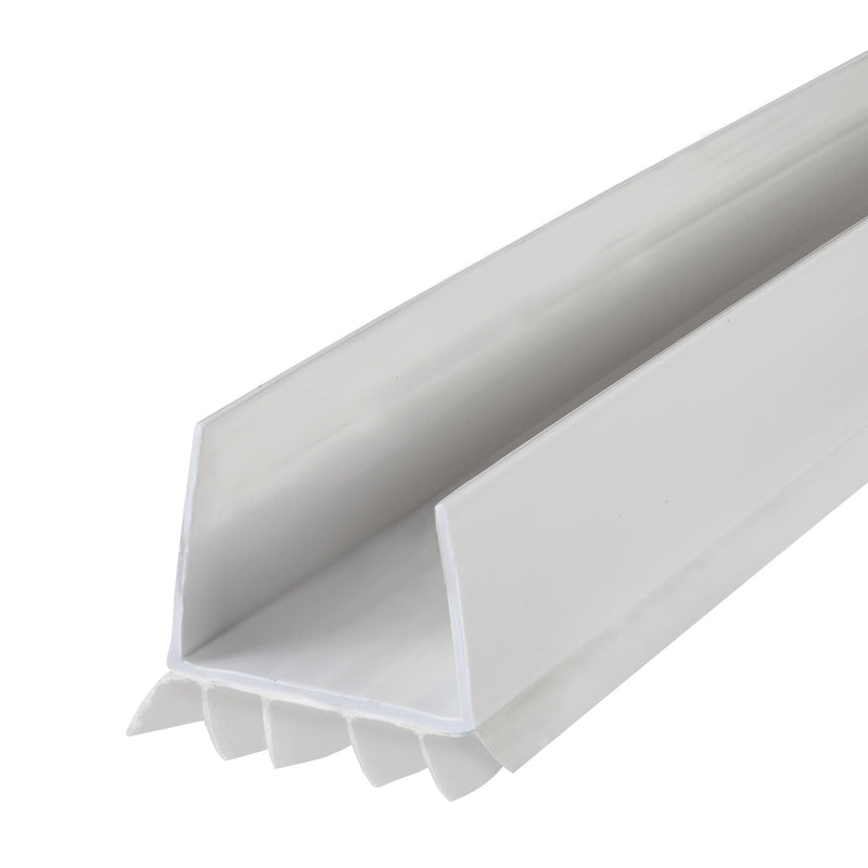 M-D Clinch White Vinyl Seal For Doors 36 in. L X 1.75 in.