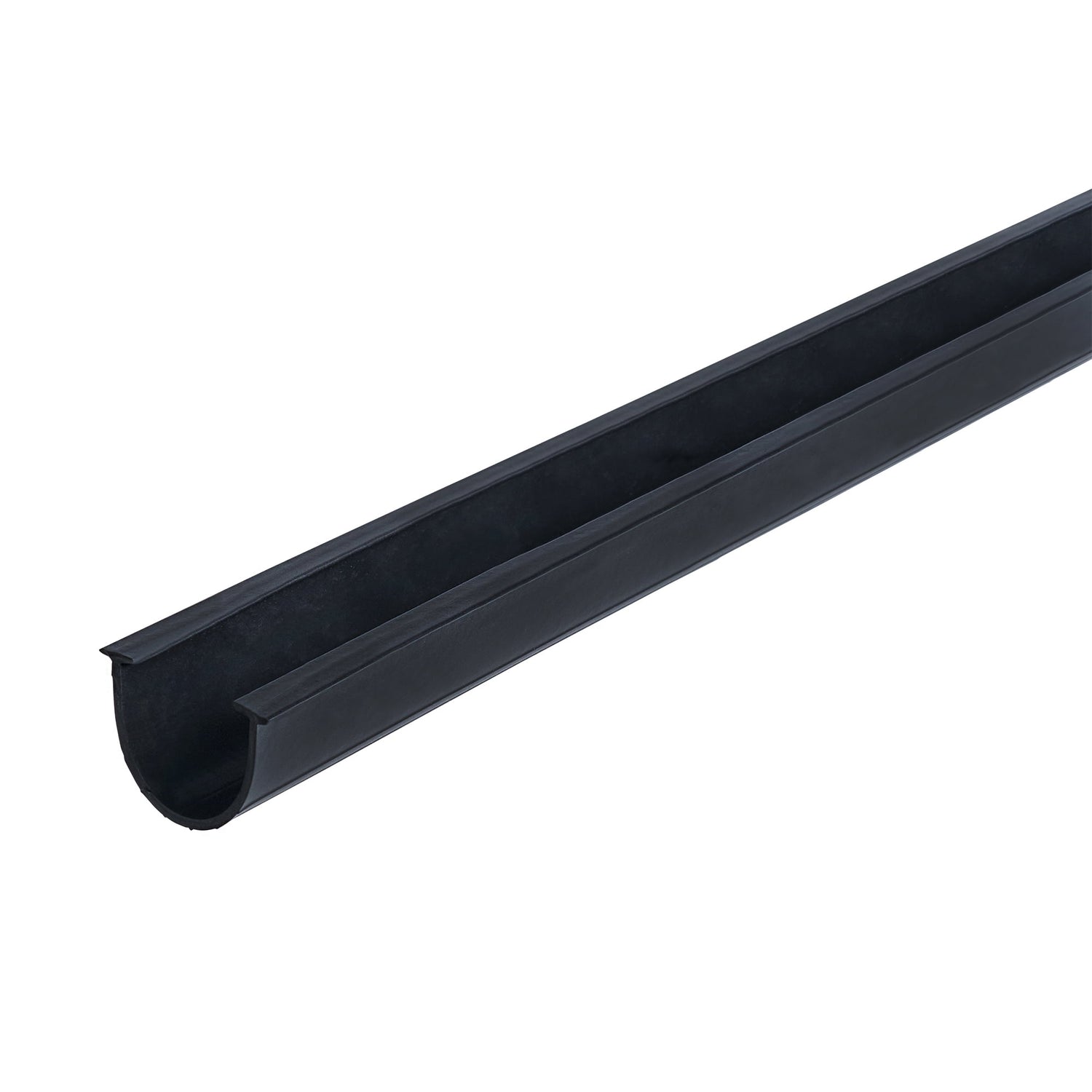 M-D Black Vinyl Replacement Bottom For Garage Doors 18 ft. L X 2-5/8 in.