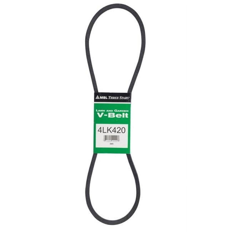 Mitsuboshi Super KB 4LK420 V-Belt 0.5 in. W X 42 in. L For Riding Mowers