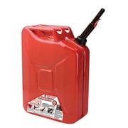 Midwest Can Quick Flow Spout Metal Gas Can 5 gal
