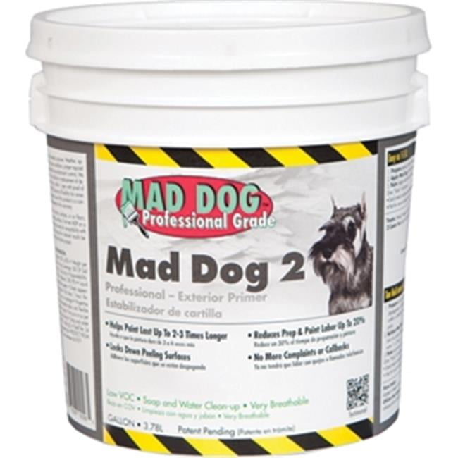 Mad Dog Dura-Last White Water-Based Acrylic Latex Flexible Adhesive Primer 1 gal