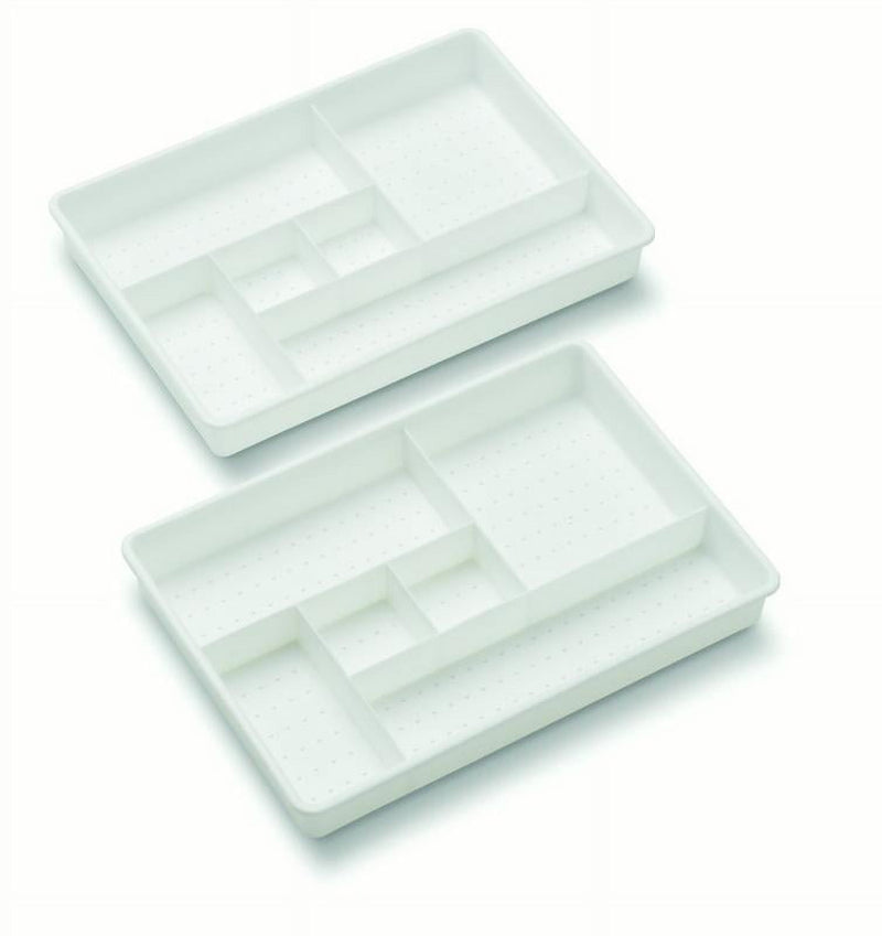 Madesmart 2.6 in. H X 7.5 in. W X 10.75 in. D Plastic Drawer Organizer