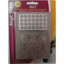 Magic Sliders Felt Self Adhesive Protective Pads Oatmeal Assorted 102 pk