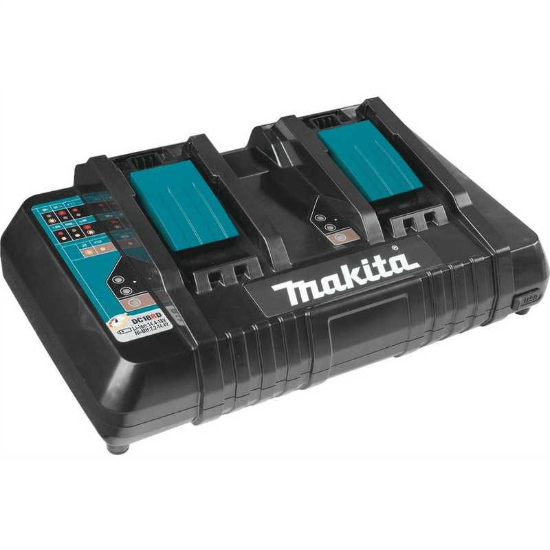 Makita DC18RD 18 V Lithium-Ion Dual Battery Charger 1 pc