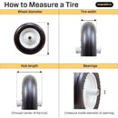 Marathon 4 in. D X 10.3 in. D 300 lb. cap. Offset Hand Truck Tire Polyurethane 1 pk