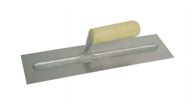 Marshalltown QLT 4 in. W X 14 in. L Polished Steel Finishing Trowel