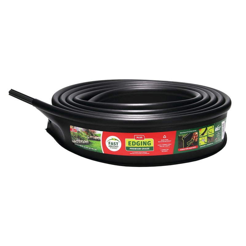 Master Mark Master Gardener 20 ft. L X 4.5 in. H Plastic Black Lawn Edging