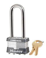 Master Lock 1-5/16 in. H X 1 in. W X 1-3/4 in. L Steel Double Locking Padlock Keyed Alike