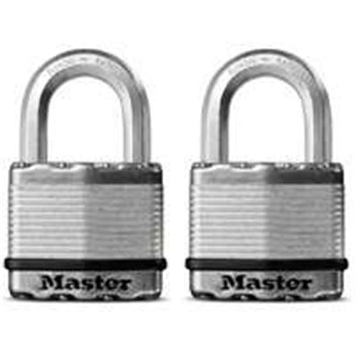 Master Lock 3-3/32 in. H X 1-13/64 in. W X 2 in. L Steel Ball Bearing Locking Padlock Keyed Alike