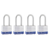 Master Lock 1-9/16 in. W Steel Pin Tumbler Padlock Keyed Alike