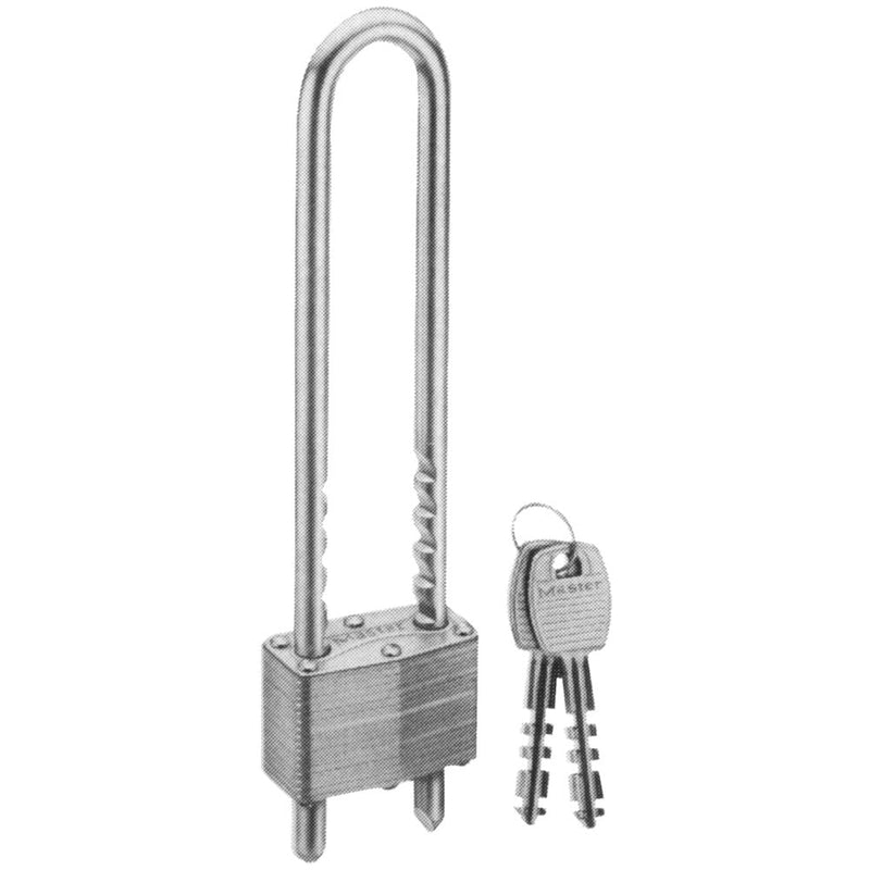 Master Lock 1-3/4 in. W Steel Warded Locking Padlock