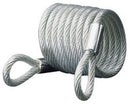 Master Lock 1/4 in. D X 72 in. L Vinyl Coated Steel Coiled Cable