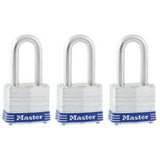 Master Lock 3-3/16 in. H X 1-9/16 in. W X 27/32 in. L Steel 4-Pin Cylinder Padlock Keyed Alike