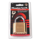 Master Lock 2-9/10 in. H X 1 in. W X 2 in. L Steel Double Locking Padlock