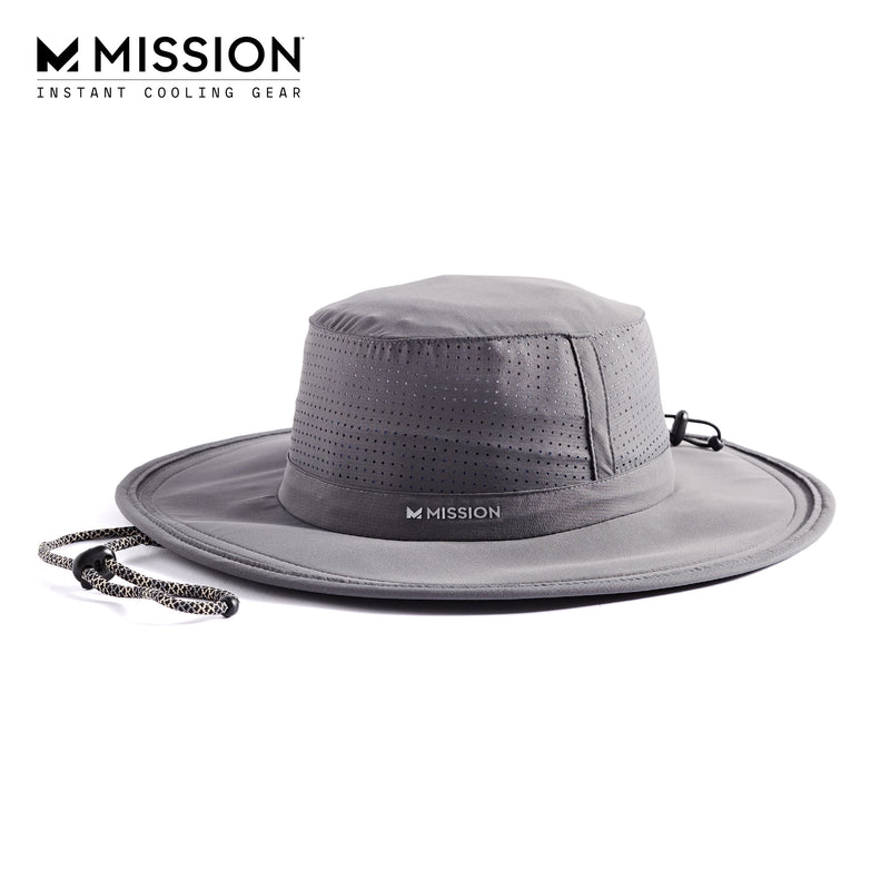 Mission Booney Hat Charcoal One Size Fits Most