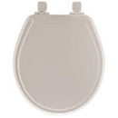 Mayfair by Bemis Kendall Slow Close Round White Enameled Wood Toilet Seat