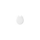 Mayfair by Bemis Affinity Slow Close Round White Plastic Toilet Seat