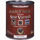 McCloskey Man O' War Gloss Clear Water-Based Marine Spar Varnish 1 gal