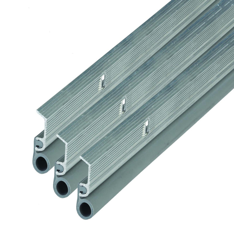 M-D Silver Aluminum/Vinyl Weatherstrip For Door Jambs