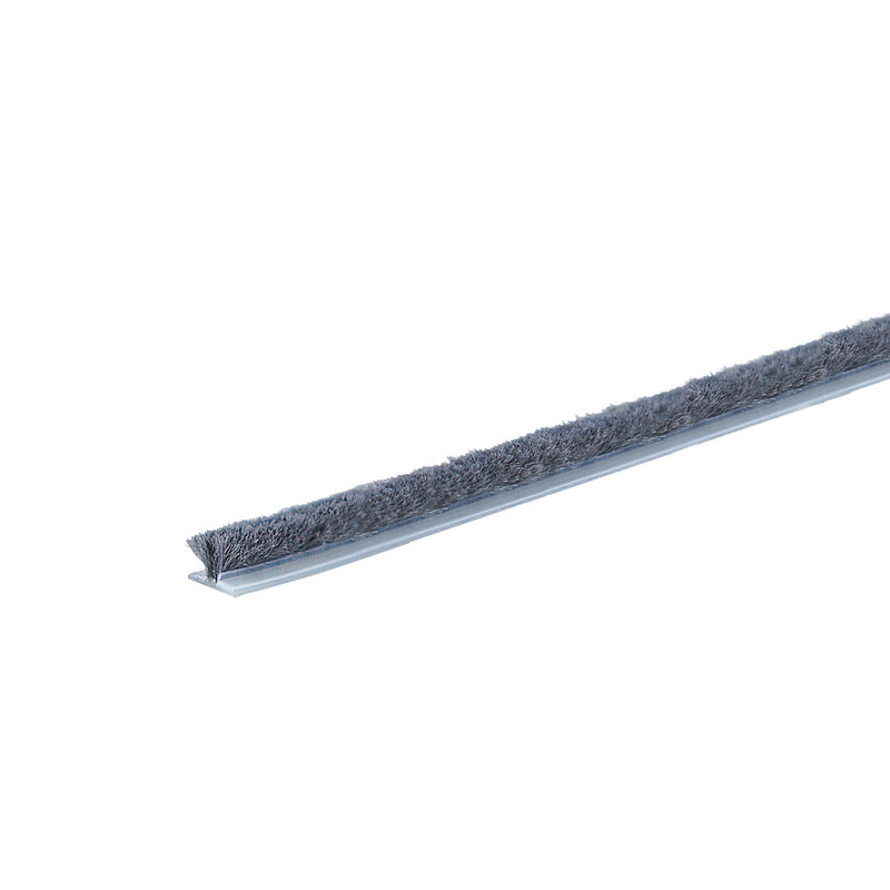 M-D Gray Pile Weatherstrip For Doors and Windows 17 ft. L X 7/32 in.