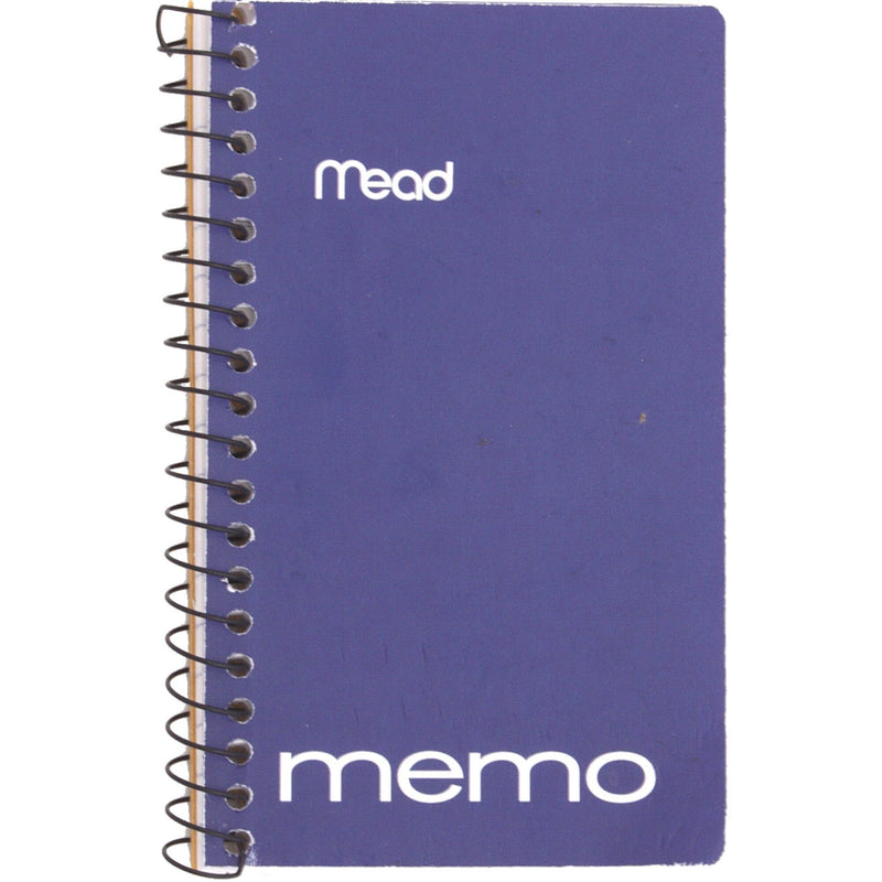 Mead 3 in. W X 5 in. L Wide Ruled Spiral Assorted Memo Book