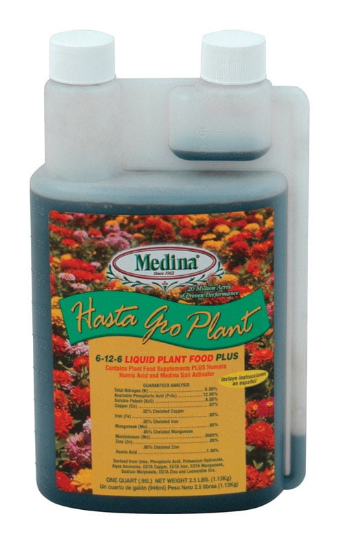 Medina HastaGro Liquid All Purpose Plant Food 1 qt