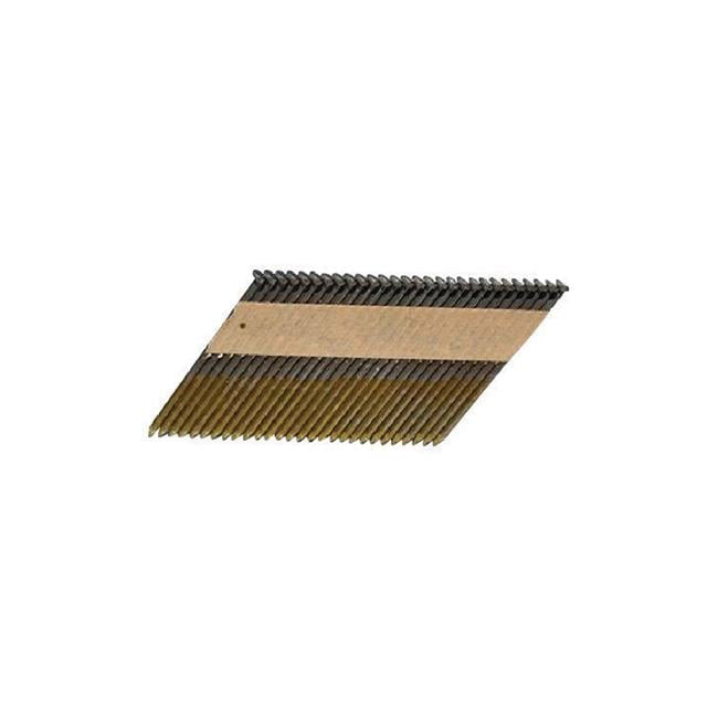 Metabo HPT 2-1/2 in. L Angled Strip Hot-Dip Galvanized Framing Nails 21 deg 4000 pk