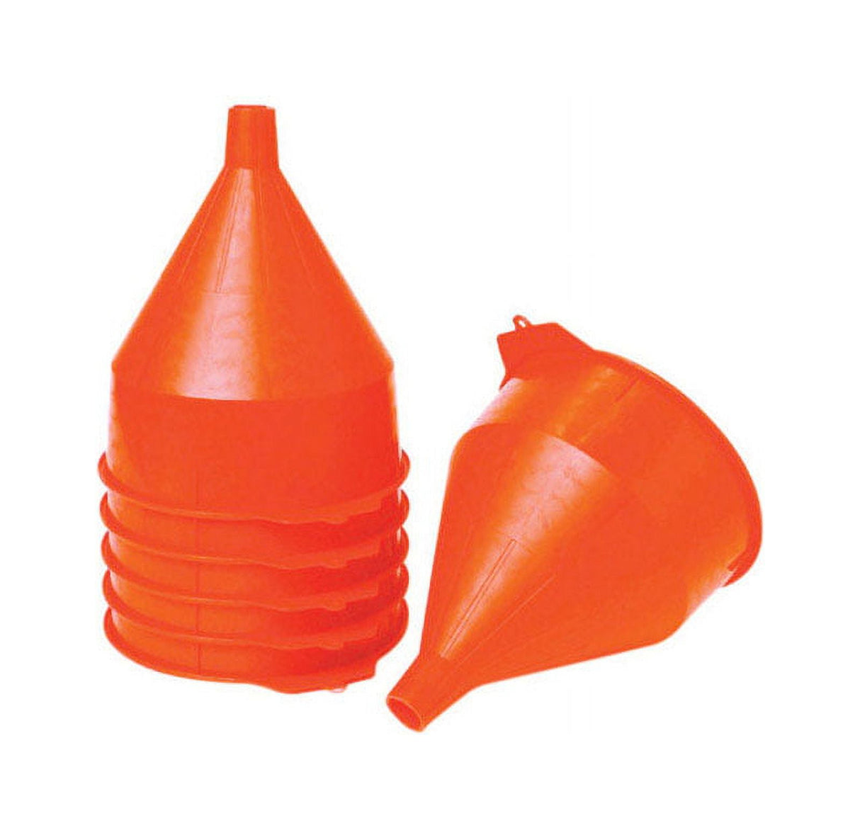 Little Giant Orange 10-1/2 in. H Plastic 192 oz Funnel