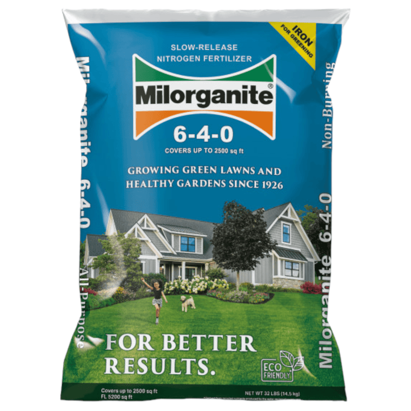 Milorganite All-Purpose Lawn Fertilizer For All Grasses 2500 sq ft