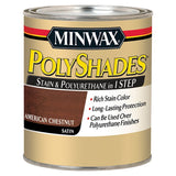 Minwax PolyShades Semi-Transparent Satin American Chestnut Oil-Based Stain/Polyurethane Finish 1 qt