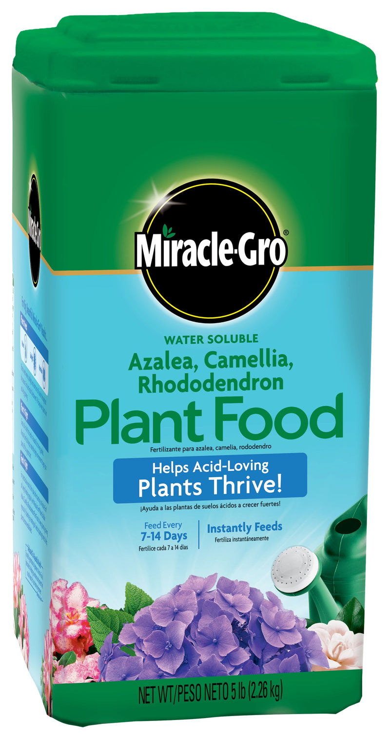 Miracle-Gro Powder Acid-Loving Plants of Azalea, Camellia, Rhododendron Plant Food 5 lb