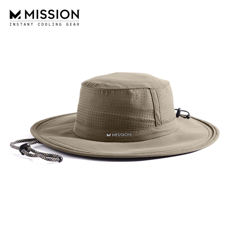 Mission Booney Hat Khaki One Size Fits Most