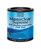 Modern Masters MasterClear Supreme Matte Clear Water-Based Protective Coating 1 qt