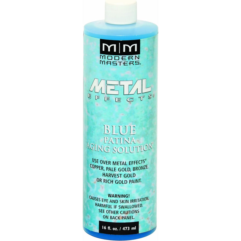 Modern Masters Metal Effects Blue Patina Aging Solution