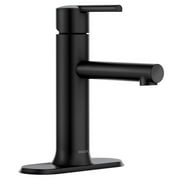 Moen Arlys Matte Black Bathroom Faucet 4 in.