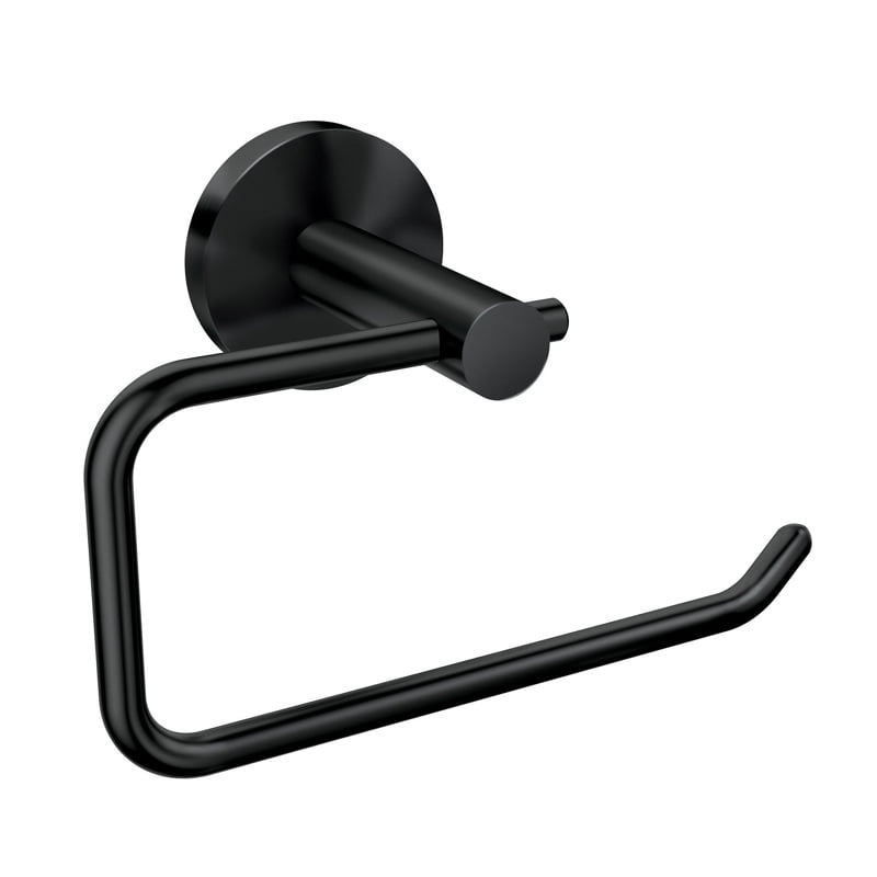 Moen Arlys Matte Black Toilet Paper Holder