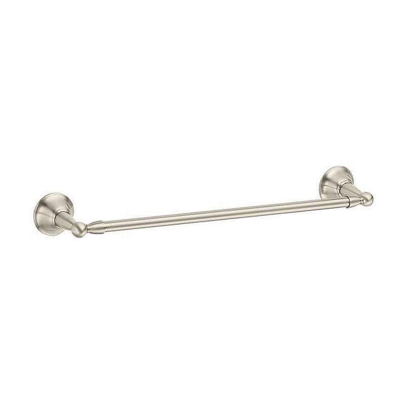 Moen Sage Brushed Nickel Towel Bar 18 in. L Brass