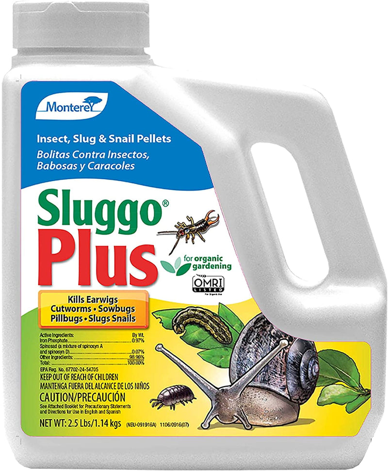 Monterey Sluggo Insect Killer 2.5 lb