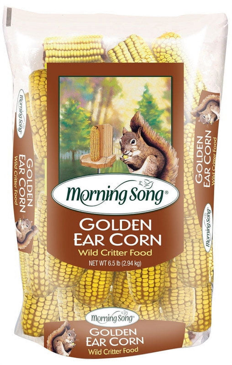 Morning Song Golden Ear Corn Wildlife Corn Squirrel and Critter Food 6.5 lb