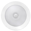 Mr. Beams 1.93 in. H X 6.3 in. W X 6.3 in. L White Ceiling Light w/Motion Sensor