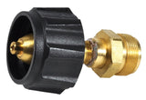 Mr. Heater 1 in. D Brass End Fitting w/Acme Nut x Male Throwaway Cylinder Thread Cylinder Adapter