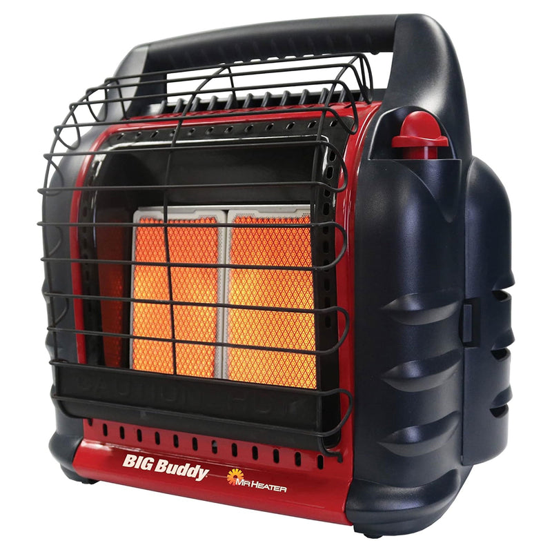 Mr. Heater Big Buddy 18,000 Btu/h 450 sq ft Radiant Propane Portable Heater