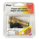 Mr. Heater Brass/Plastic Restricted Flow Soft Nose P.O.L. Cylinder Adapter